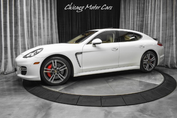 Used 2012 Porsche Panamera Turbo Original MSRP $147K+ Sport Chrono Plus Pkg! 911 Turbo II Wheels! for sale Sold at Chicago Motor Cars in West Chicago IL 60185 1
