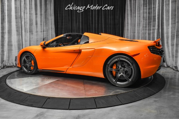 Used 2015 McLaren 650S Spider Convertible Original $327K+ MSRP! LOADED! CARBON FIBER EXTERIOR PACK! for sale Sold at Chicago Motor Cars in West Chicago IL 60185 3