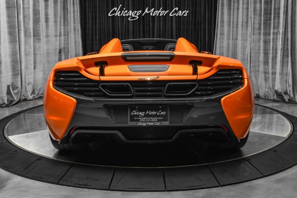 Used 2015 McLaren 650S Spider Convertible Original $327K+ MSRP! LOADED! CARBON FIBER EXTERIOR PACK! for sale Sold at Chicago Motor Cars in West Chicago IL 60185 4