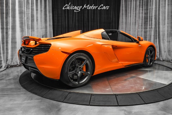 Used 2015 McLaren 650S Spider Convertible Original $327K+ MSRP! LOADED! CARBON FIBER EXTERIOR PACK! for sale Sold at Chicago Motor Cars in West Chicago IL 60185 5