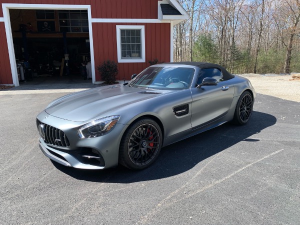 Used-2018-Mercedes-Benz-AMG-GT-C-Roadster-MSRP-169895-Only-4900-Miles-LOADED-Perfect