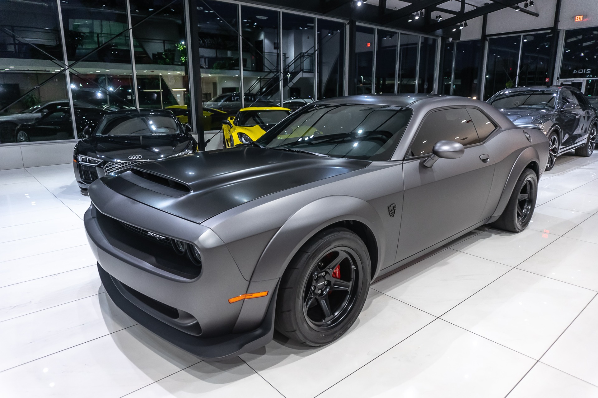 Dodge challenger demon black