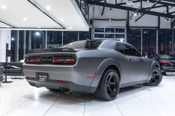 Used-2018-Dodge-Challenger-SRT-Demon-Coupe-Only-1400-Miles-One-Owner-Demon-Crate-Included-Satin-Black-Graphi