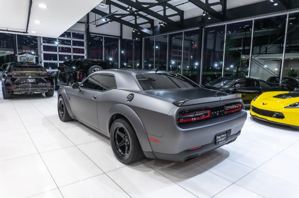 Used-2018-Dodge-Challenger-SRT-Demon-Coupe-Only-1400-Miles-One-Owner-Demon-Crate-Included-Satin-Black-Graphi