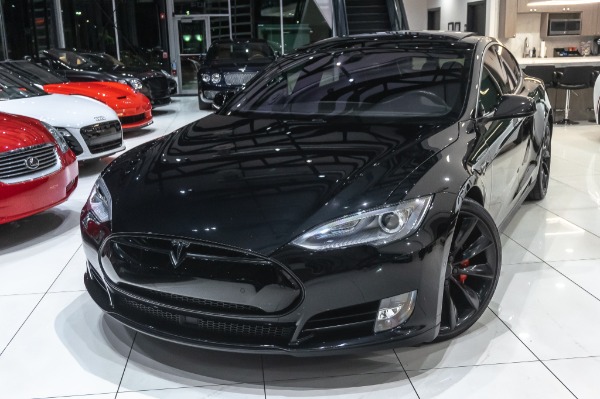 Used 2015 Tesla Model S P90D AWD Ludicrous Mode + Panoramic Sunroof Loaded! for sale Sold at Chicago Motor Cars in West Chicago IL 60185 5