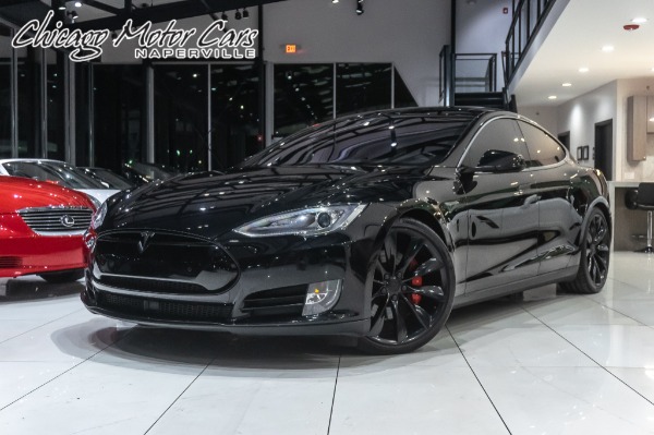 Used 2015 Tesla Model S P90D AWD Ludicrous Mode + Panoramic Sunroof Loaded! for sale Sold at Chicago Motor Cars in West Chicago IL 60185 1