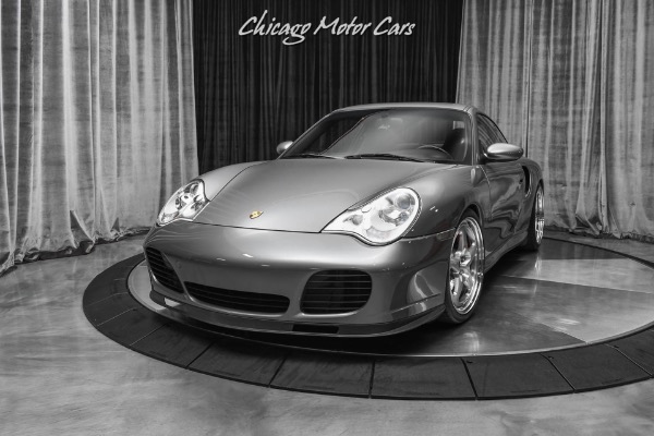 Used 2003 Porsche 911 Turbo Coupe 6Speed Manual Only 17k Miles UPGRADES! KLINE Exhaust HRE Wheels for sale Sold at Chicago Motor Cars in West Chicago IL 60185 2