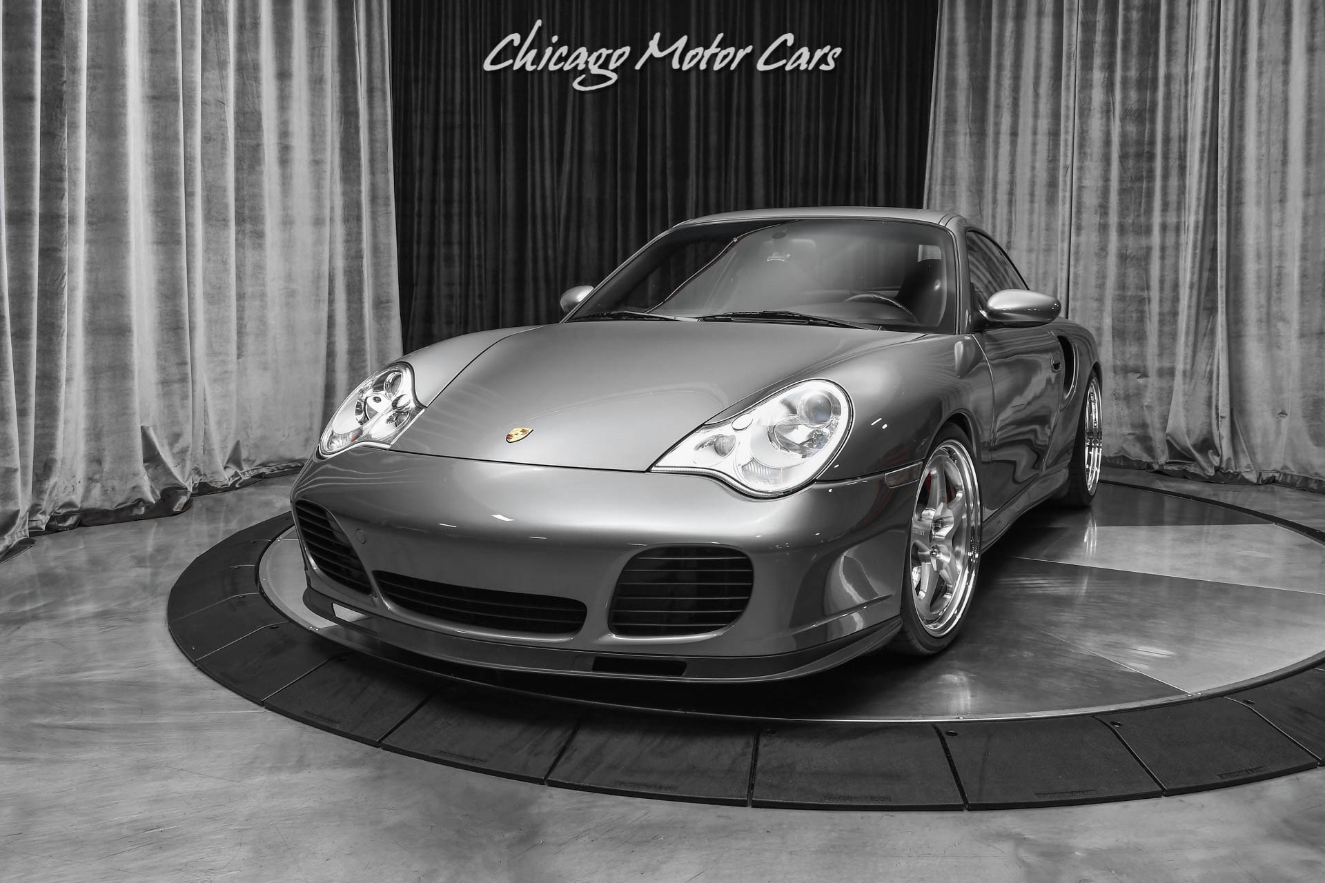 Used-2003-Porsche-911-Turbo-Coupe-6Speed-Manual-Only-17k-Miles-UPGRADES-KLINE-Exhaust-HRE-Wheels