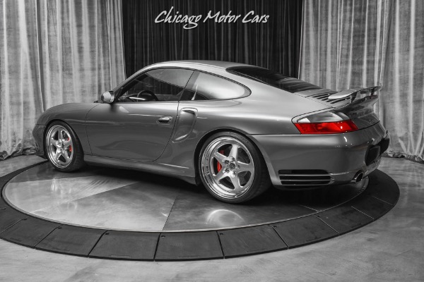 Used 2003 Porsche 911 Turbo Coupe 6Speed Manual Only 17k Miles UPGRADES! KLINE Exhaust HRE Wheels for sale Sold at Chicago Motor Cars in West Chicago IL 60185 3
