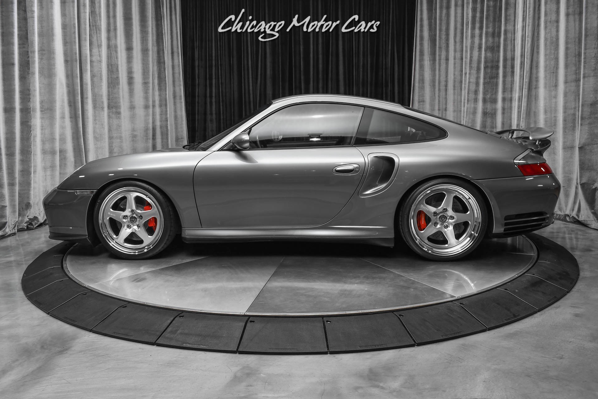 Used-2003-Porsche-911-Turbo-Coupe-6Speed-Manual-Only-17k-Miles-UPGRADES-KLINE-Exhaust-HRE-Wheels