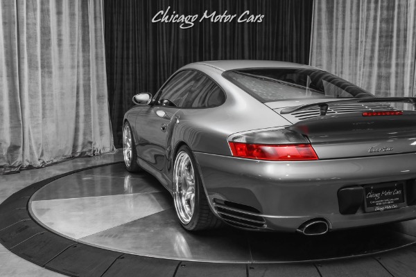 Used-2003-Porsche-911-Turbo-Coupe-6Speed-Manual-Only-17k-Miles-UPGRADES-KLINE-Exhaust-HRE-Wheels