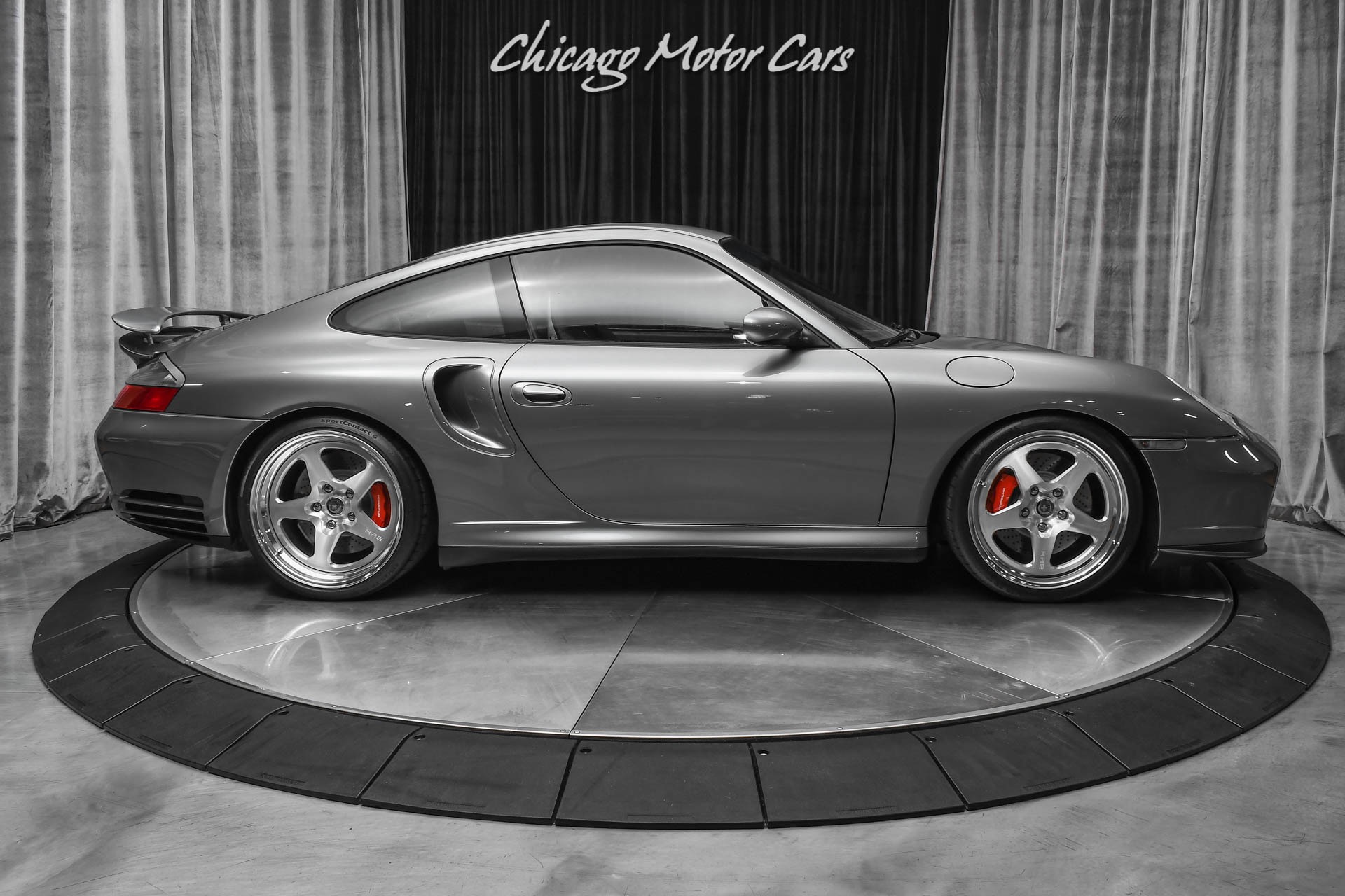 Used-2003-Porsche-911-Turbo-Coupe-6Speed-Manual-Only-17k-Miles-UPGRADES-KLINE-Exhaust-HRE-Wheels