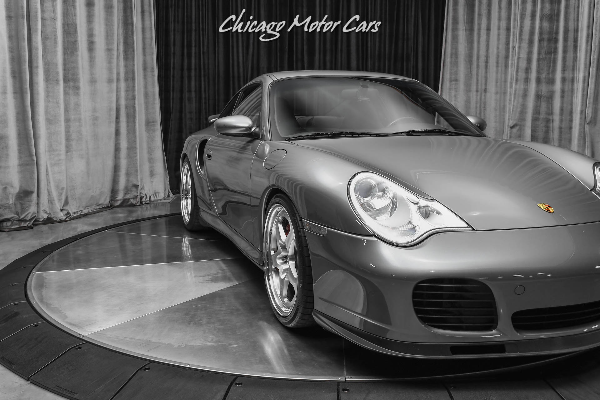 Used-2003-Porsche-911-Turbo-Coupe-6Speed-Manual-Only-17k-Miles-UPGRADES-KLINE-Exhaust-HRE-Wheels