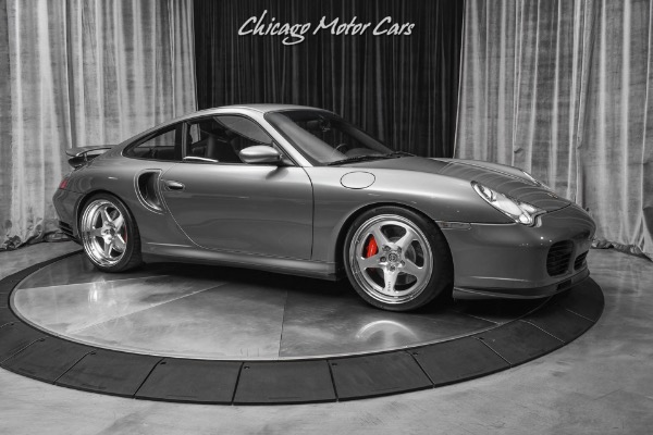 Used 2003 Porsche 911 Turbo Coupe 6Speed Manual Only 17k Miles UPGRADES! KLINE Exhaust HRE Wheels for sale Sold at Chicago Motor Cars in West Chicago IL 60185 6