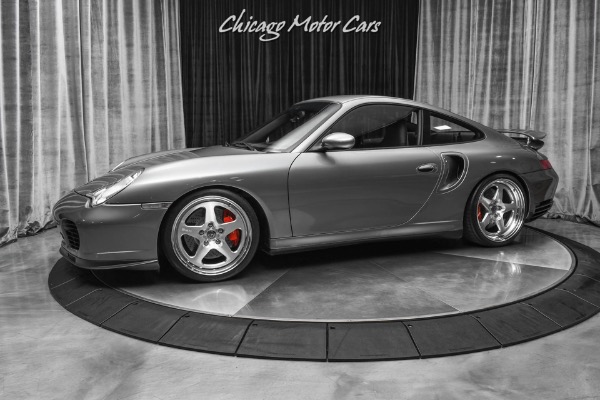 Used 2003 Porsche 911 Turbo Coupe 6Speed Manual Only 17k Miles UPGRADES! KLINE Exhaust HRE Wheels for sale Sold at Chicago Motor Cars in West Chicago IL 60185 1
