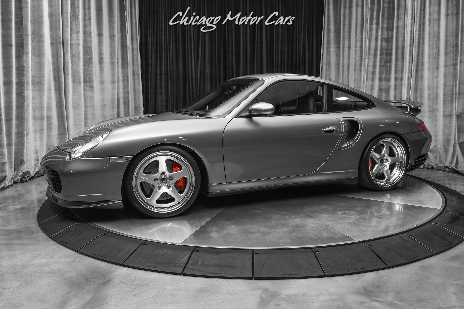 Used-2003-Porsche-911-Turbo-Coupe-6Speed-Manual-Only-17k-Miles-UPGRADES-KLINE-Exhaust-HRE-Wheels