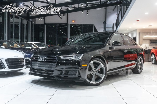 Used 2018 Audi S4 3.0T quattro Premium Plus Black Optic Pkg+ Carbon Fiber Interior! Massage Seats! for sale Sold at Chicago Motor Cars in West Chicago IL 60185 1