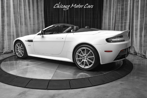 Used 2015 Aston Martin V12 Vantage S Roadster Carbon Fiber Exterior! ONLY 7k Miles! 565 HP! Convertible for sale Sold at Chicago Motor Cars in West Chicago IL 60185 3