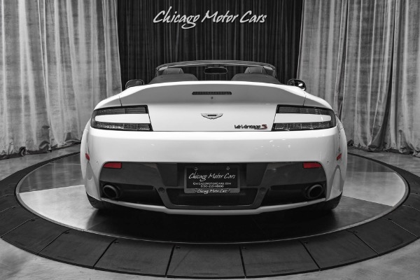 Used 2015 Aston Martin V12 Vantage S Roadster Carbon Fiber Exterior! ONLY 7k Miles! 565 HP! Convertible for sale Sold at Chicago Motor Cars in West Chicago IL 60185 4