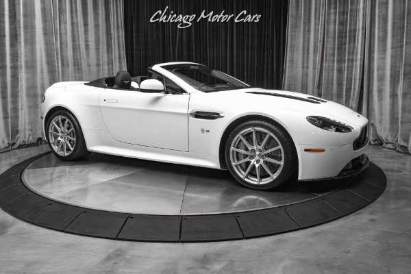 Used 2015 Aston Martin V12 Vantage S Roadster Carbon Fiber Exterior! ONLY 7k Miles! 565 HP! Convertible for sale Sold at Chicago Motor Cars in West Chicago IL 60185 6