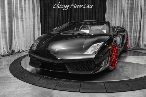 Used 2013 Lamborghini Gallardo LP550-2 Spyder Convertible ADV1 Wheels! Q-Citura Leather! VERY RARE! for sale Sold at Chicago Motor Cars in West Chicago IL 60185 2