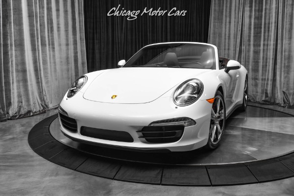 Used 2013 Porsche 911 Carrera 4S Cabriolet 7-SPEED MANUAL! RARE MAHAGONY TRIM! ONLY 6,900 MILES! for sale Sold at Chicago Motor Cars in West Chicago IL 60185 2