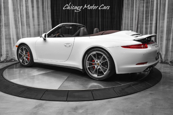 Used 2013 Porsche 911 Carrera 4S Cabriolet 7-SPEED MANUAL! RARE MAHAGONY TRIM! ONLY 6,900 MILES! for sale Sold at Chicago Motor Cars in West Chicago IL 60185 3