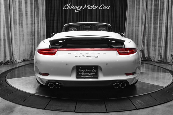 Used 2013 Porsche 911 Carrera 4S Cabriolet 7-SPEED MANUAL! RARE MAHAGONY TRIM! ONLY 6,900 MILES! for sale Sold at Chicago Motor Cars in West Chicago IL 60185 4