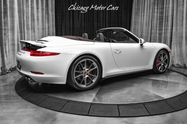 Used 2013 Porsche 911 Carrera 4S Cabriolet 7-SPEED MANUAL! RARE MAHAGONY TRIM! ONLY 6,900 MILES! for sale Sold at Chicago Motor Cars in West Chicago IL 60185 5