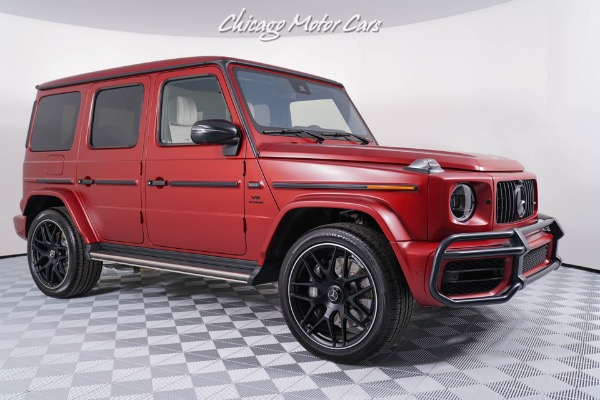 Used-2021-Mercedes-Benz-G63-AMG-4Matic-SUV-Only-100-Made-G-manufaktur-Edition-LOADED-RARE