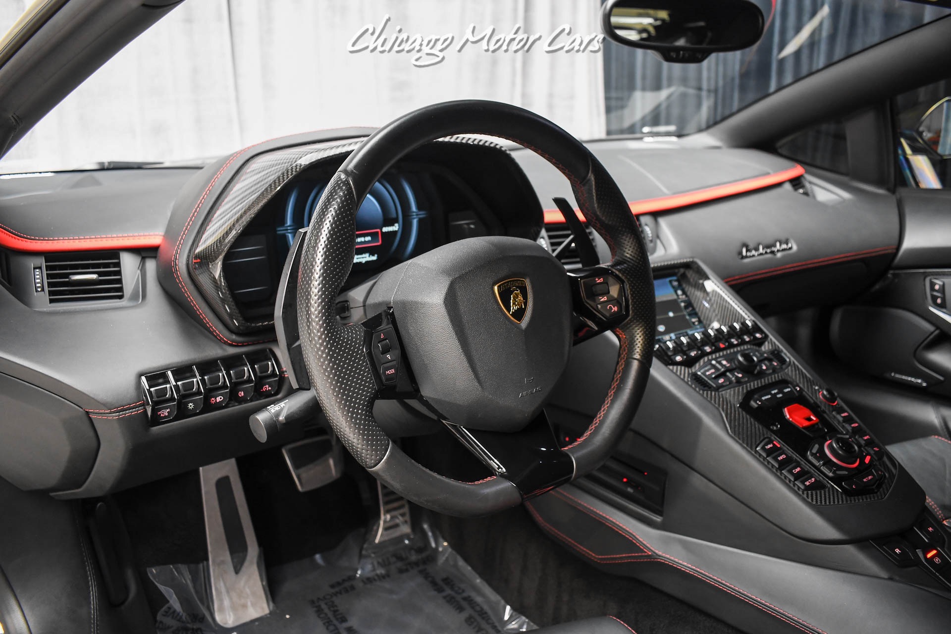 Lamborghini Aventador Interior Features