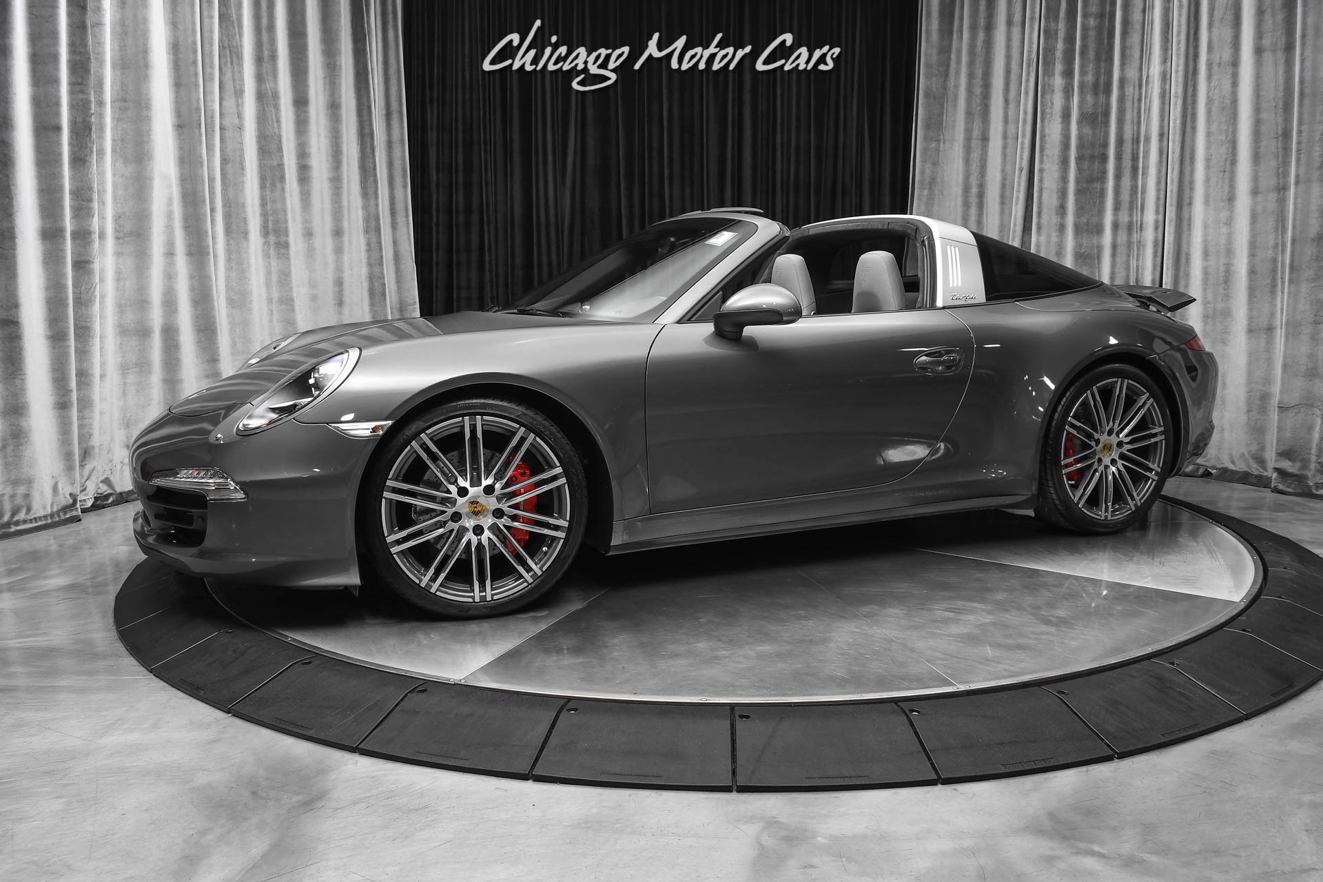 Used 2015 Porsche 911 Targa 4S BOSE AUDIO! PREMIUM PKG PLUS! SPORT CHRONO PKG PLUS! for sale Sold at Chicago Motor Cars in West Chicago IL 60185 1