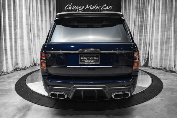 Used 2021 Land Rover Range Rover P525 Westminster Edition LWB Overfinch Edition RARE! 1/1! Carbon Everywhere for sale Sold at Chicago Motor Cars in West Chicago IL 60185 4