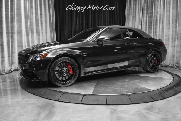 Used-2020-Mercedes-Benz-C63-S-AMG-ONLY-9k-Miles-Rare-S-Convertible-Loaded-with-Options-Pristine