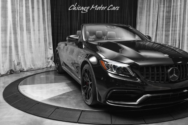 Used-2020-Mercedes-Benz-C63-S-AMG-ONLY-9k-Miles-Rare-S-Convertible-Loaded-with-Options-Pristine