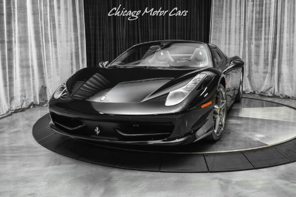 Used 2012 Ferrari 458 Spider Convertible ONLY 9K MILES! CARBON FIBER RACING PACKAGE! for sale Sold at Chicago Motor Cars in West Chicago IL 60185 2