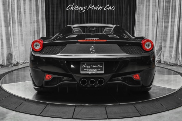 Used 2012 Ferrari 458 Spider Convertible ONLY 9K MILES! CARBON FIBER RACING PACKAGE! for sale Sold at Chicago Motor Cars in West Chicago IL 60185 4