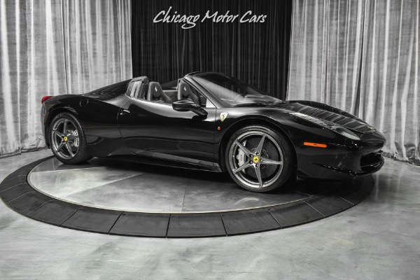 Used 2012 Ferrari 458 Spider Convertible ONLY 9K MILES! CARBON FIBER RACING PACKAGE! for sale Sold at Chicago Motor Cars in West Chicago IL 60185 6