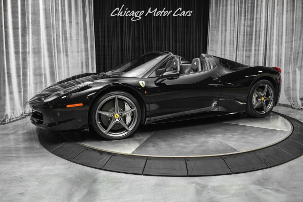 Used 2012 Ferrari 458 Spider Convertible ONLY 9K MILES! CARBON FIBER RACING PACKAGE! for sale Sold at Chicago Motor Cars in West Chicago IL 60185 1