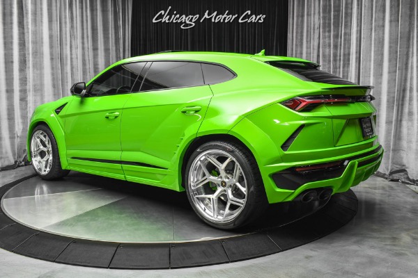 Used 2021 Lamborghini Urus SUV Verde Mantis Pearl! NOVITEC WIDEBODY! Ryft Exhaust! 42K+ in Options! for sale Sold at Chicago Motor Cars in West Chicago IL 60185 3