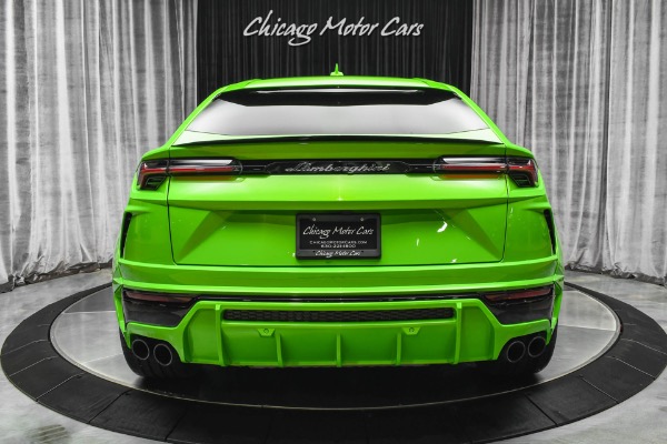 Used 2021 Lamborghini Urus SUV Verde Mantis Pearl! NOVITEC WIDEBODY! Ryft Exhaust! 42K+ in Options! for sale Sold at Chicago Motor Cars in West Chicago IL 60185 4
