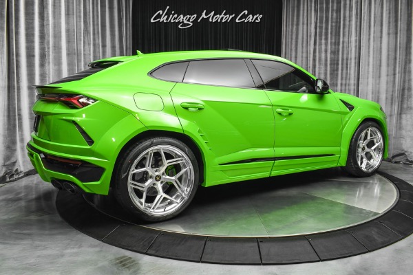Used 2021 Lamborghini Urus SUV Verde Mantis Pearl! NOVITEC WIDEBODY! Ryft Exhaust! 42K+ in Options! for sale Sold at Chicago Motor Cars in West Chicago IL 60185 5