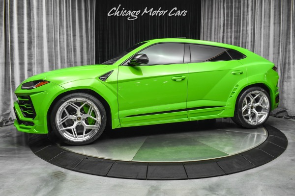 Used 2021 Lamborghini Urus SUV Verde Mantis Pearl! NOVITEC WIDEBODY! Ryft Exhaust! 42K+ in Options! for sale Sold at Chicago Motor Cars in West Chicago IL 60185 1