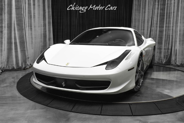 Used 2012 Ferrari 458 Italia Coupe Only 17k Miles Carbon Fiber LED Steering Wheel Racing Seats! for sale Sold at Chicago Motor Cars in West Chicago IL 60185 2