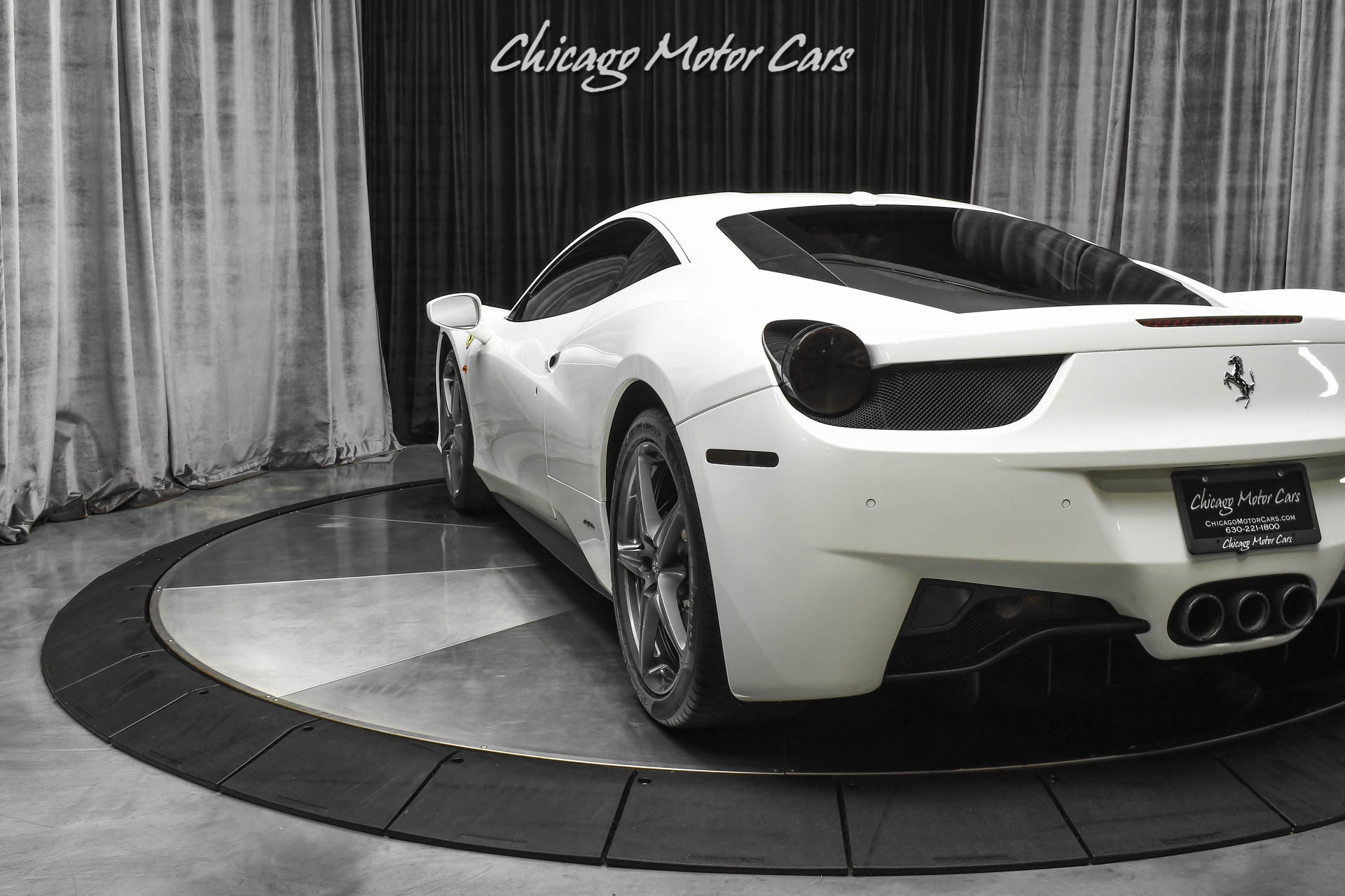 Used-2012-Ferrari-458-Italia-Coupe-Only-17k-Miles-Carbon-Fiber-LED-Steering-Wheel-Racing-Seats