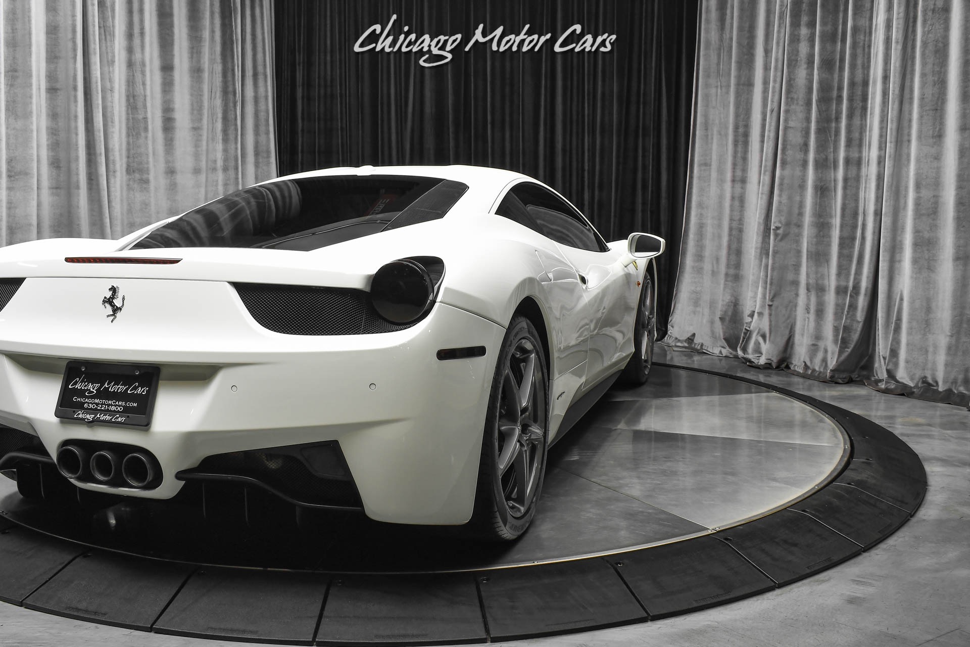 Used-2012-Ferrari-458-Italia-Coupe-Only-17k-Miles-Carbon-Fiber-LED-Steering-Wheel-Racing-Seats