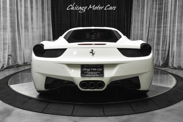 Used 2012 Ferrari 458 Italia Coupe Only 17k Miles Carbon Fiber LED Steering Wheel Racing Seats! for sale Sold at Chicago Motor Cars in West Chicago IL 60185 4