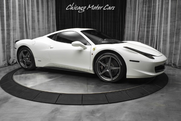 Used 2012 Ferrari 458 Italia Coupe Only 17k Miles Carbon Fiber LED Steering Wheel Racing Seats! for sale Sold at Chicago Motor Cars in West Chicago IL 60185 6