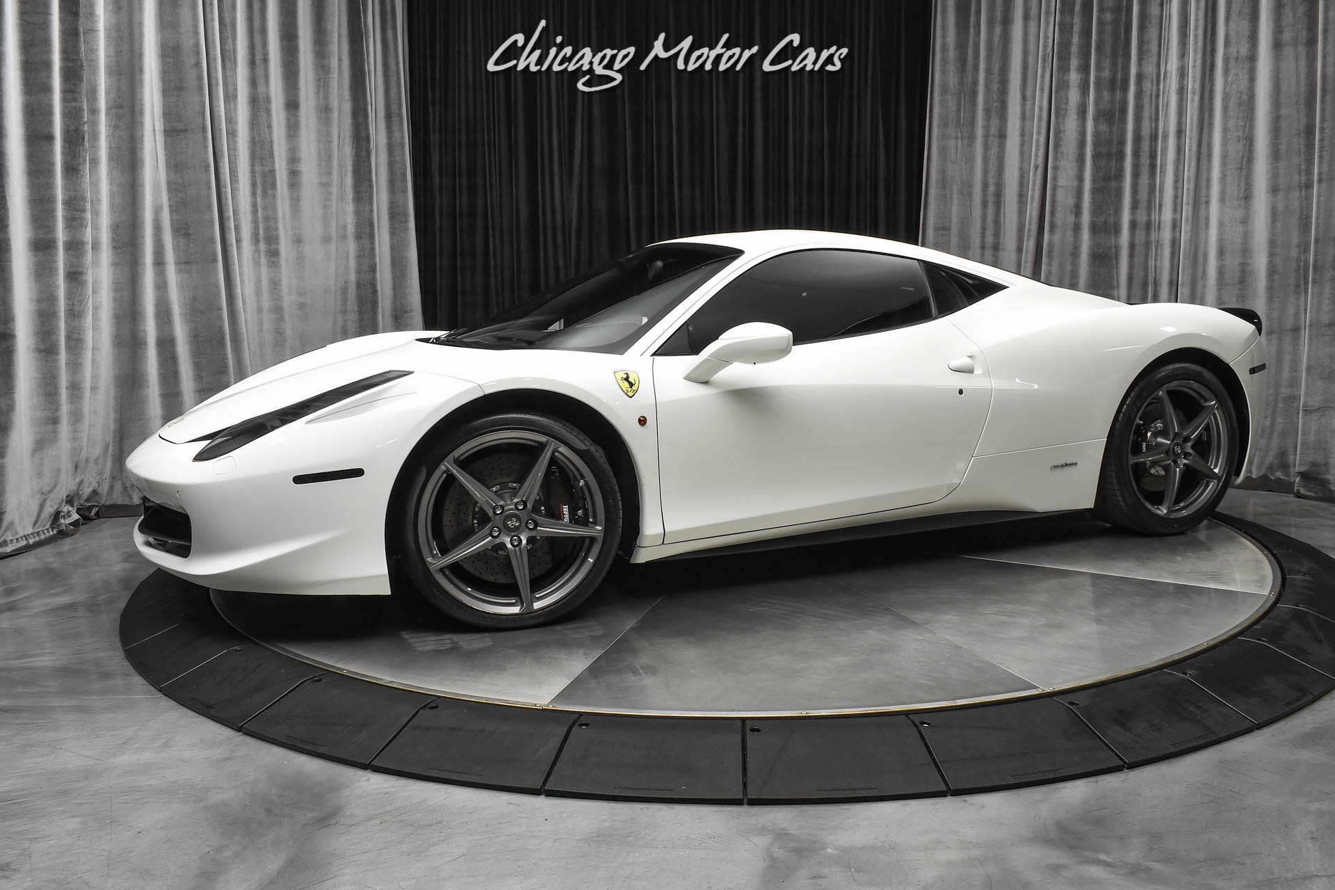 Used 2012 Ferrari 458 Italia Coupe Only 17k Miles Carbon Fiber LED Steering Wheel Racing Seats! for sale Sold at Chicago Motor Cars in West Chicago IL 60185 1