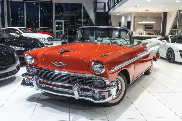 Used 1956 Chevrolet BelAir Convertible Ground Up Restoration! 265 V8! POWER TOP! for sale Sold at Chicago Motor Cars in West Chicago IL 60185 4